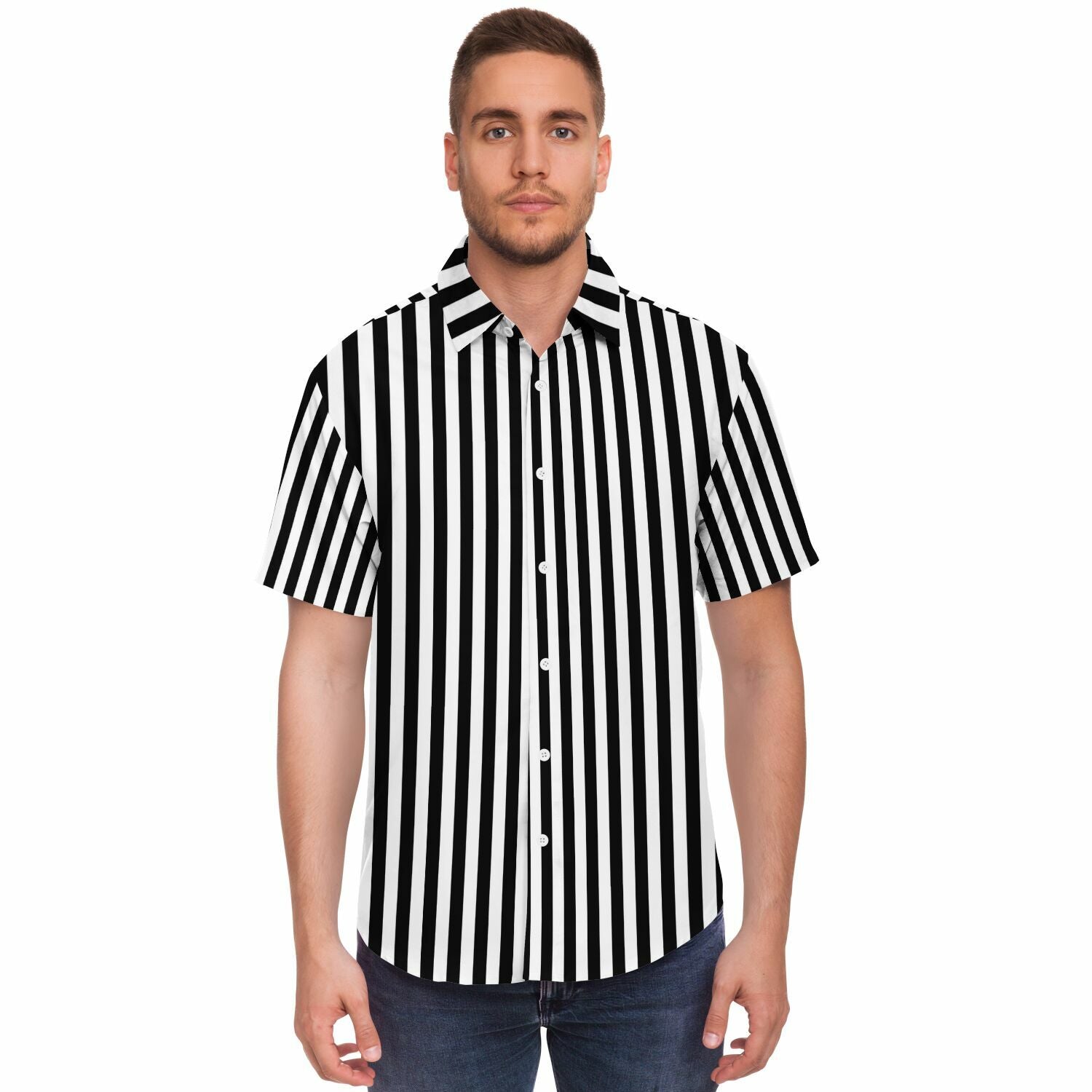 men's black and white striped dress shirt Azedssw Men's Long Sleeve French Cuff Striped Dress Shirt Male Business Formal Tuxedo Shirts with Cufflinks Black at Amazon Men's Clothing store
