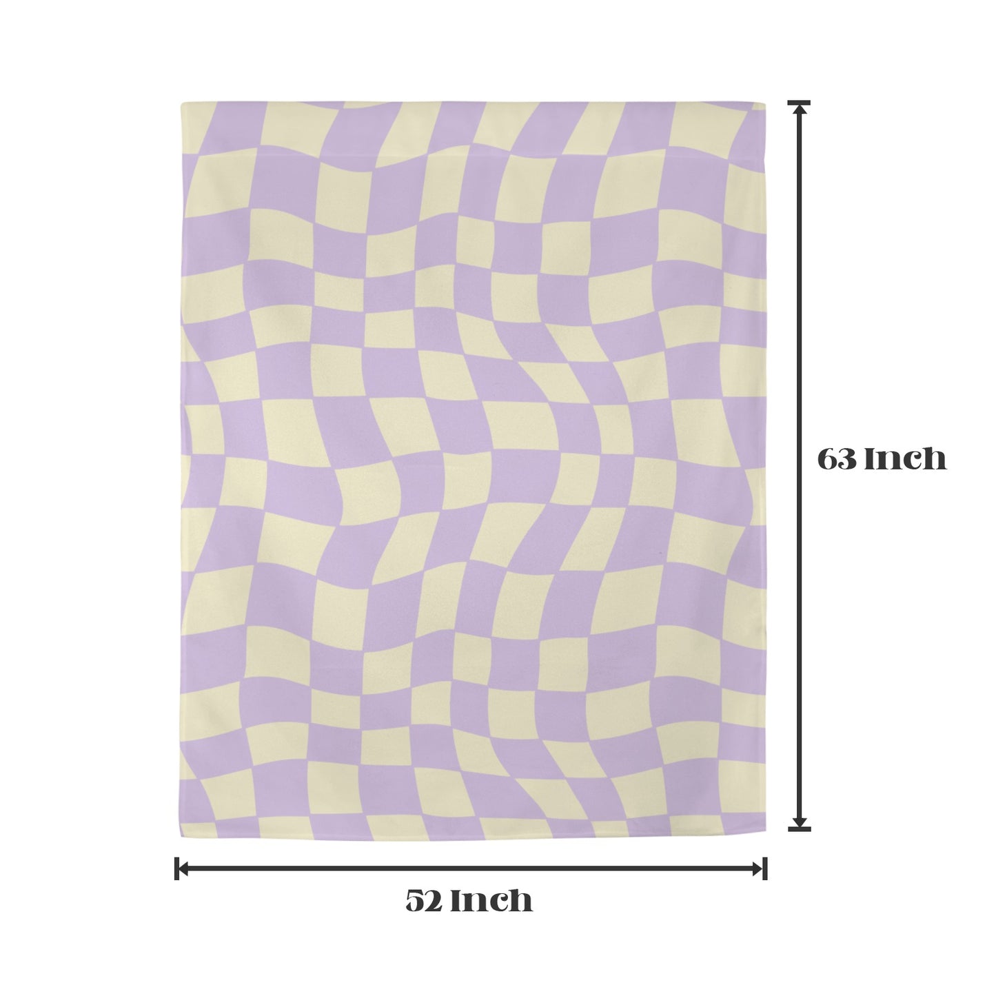 Checkered Window Curtain, Pink Cream Check Kitchen Living Room Bedroom Bathroom Fabric Rod Pocket Decor Housewarming Home 63 Inch