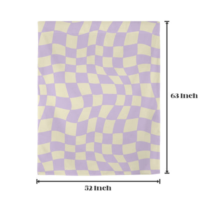 Checkered Window Curtain, Pink Cream Check Kitchen Living Room Bedroom Bathroom Fabric Rod Pocket Decor Housewarming Home 63 Inch