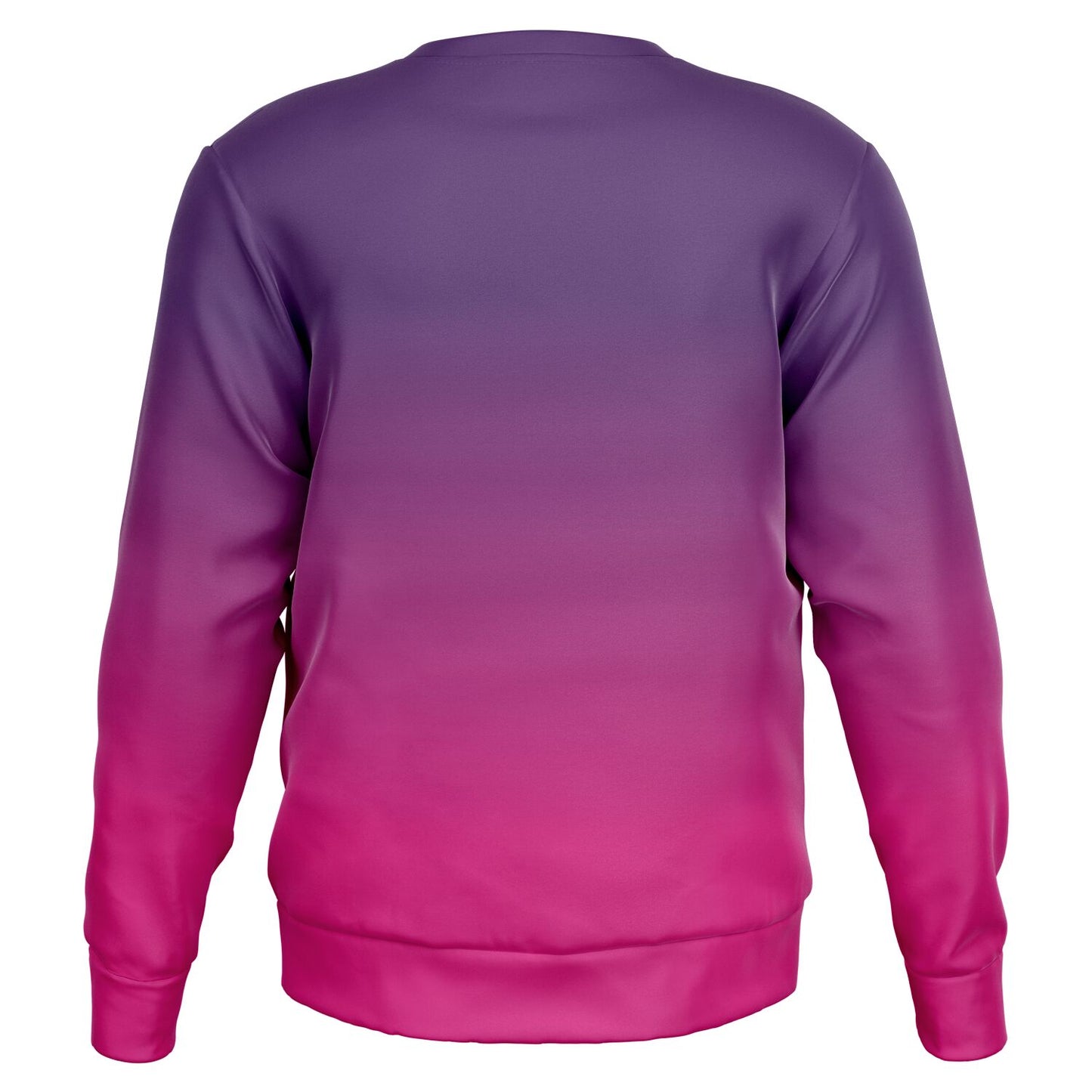 Pink Purple Ombre Sweatshirt, Gradient Tie Dye Crewneck Fleece Cotton Sweater Jumper Pullover Men Women Adult Aesthetic Designer Top