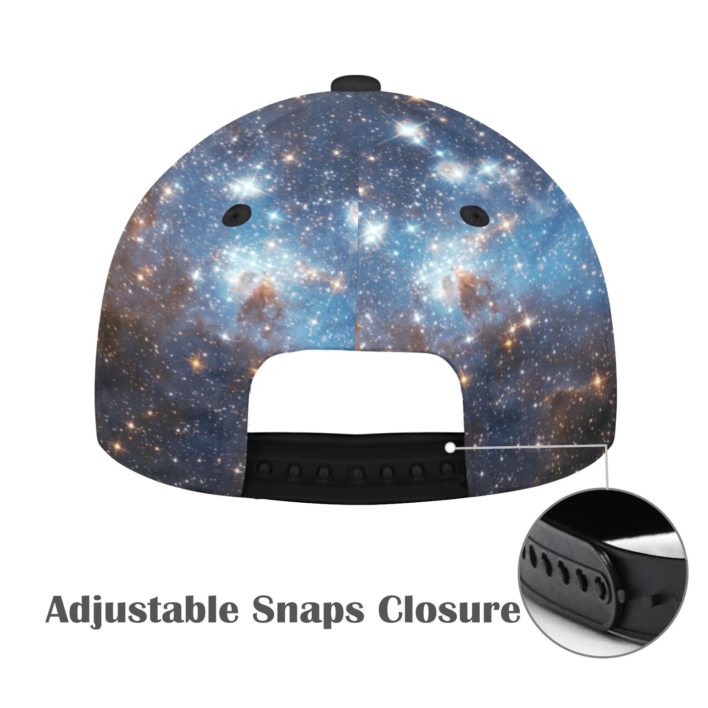 Galaxy Snapback Hat Cap, Space Universe Stars Vintage Ball Dad Mom Trucker Men Women Male Ladies Stylish Aesthetic Designer Fashion Hat