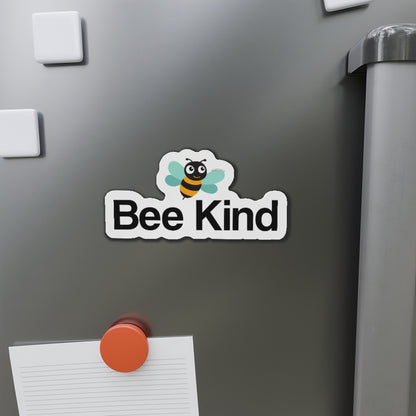 Bee Kind Die Cut Magnet, Be Kind Shape Fridge Refrigerator Car Locker Cute Inspirational Kitchen Magnet Starcove Fashion