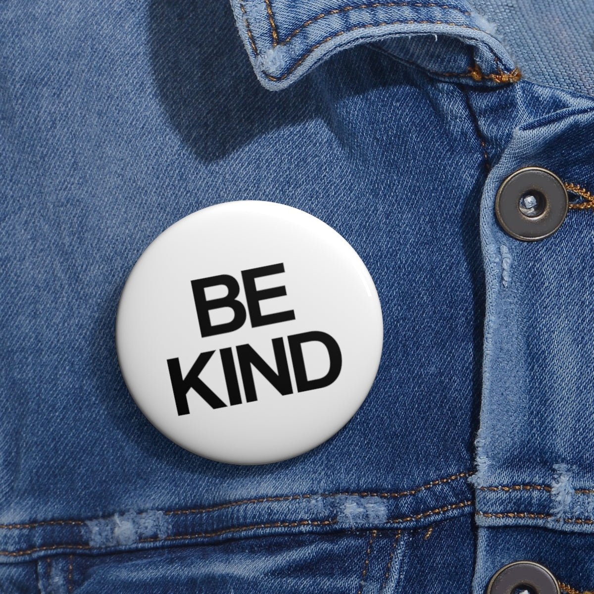Be Kind Pin Button Badge, bee kind, choose kind, cool to be kind school backpack button Sign Starcove Fashion