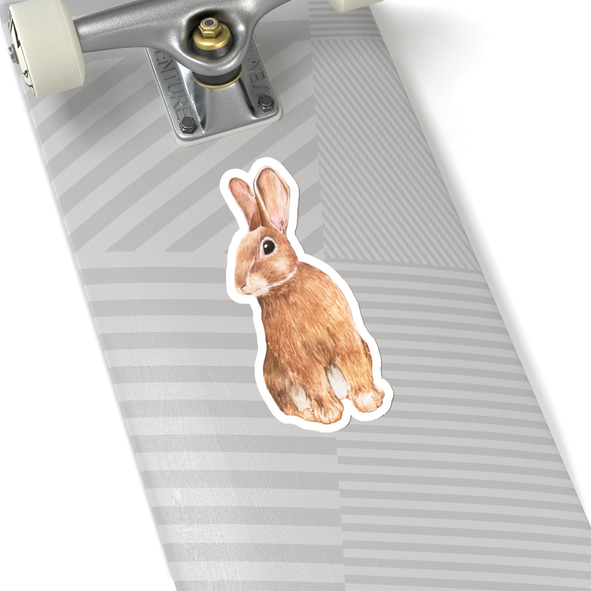 Rabbit Sticker, Bunny Watercolor Laptop Decal Vinyl Cute Waterbottle Tumbler Car Waterproof Bumper Aesthetic Die Cut Wall Starcove Fashion