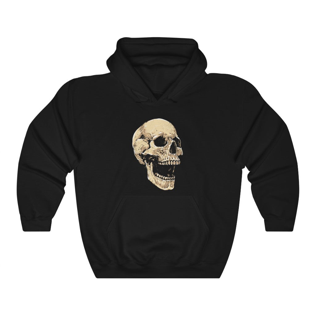 Laughing Skull Hoodie, Gothic Skeleton Grunge Pullover Men Women Adult Aesthetic Graphic Hooded Sweatshirt with Pockets Starcove Fashion