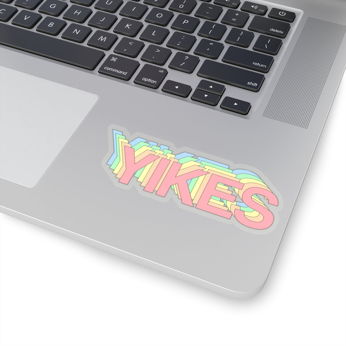 Yikes Stickers, Pastel Rainbow Laptop Vinyl Cute Waterproof for Waterbottle Tumbler Car Bumper Aesthetic Label Wall Phone Decal Starcove Fashion