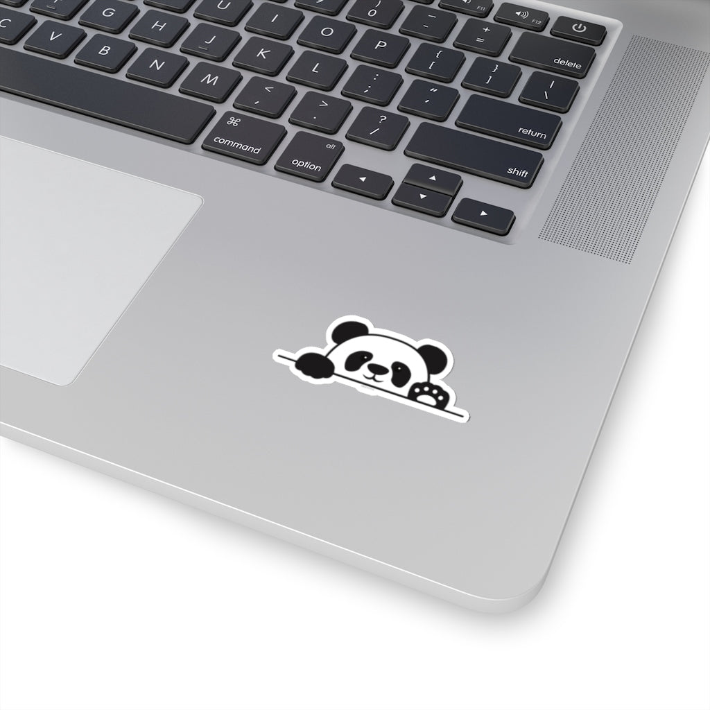 Cute Panda Wall Decals, Funny Black White Light Switch Sticker Vinyl Wall Laptop Decal Cute Waterbottle Car Bumper Aesthetic Label Mural Starcove Fashion
