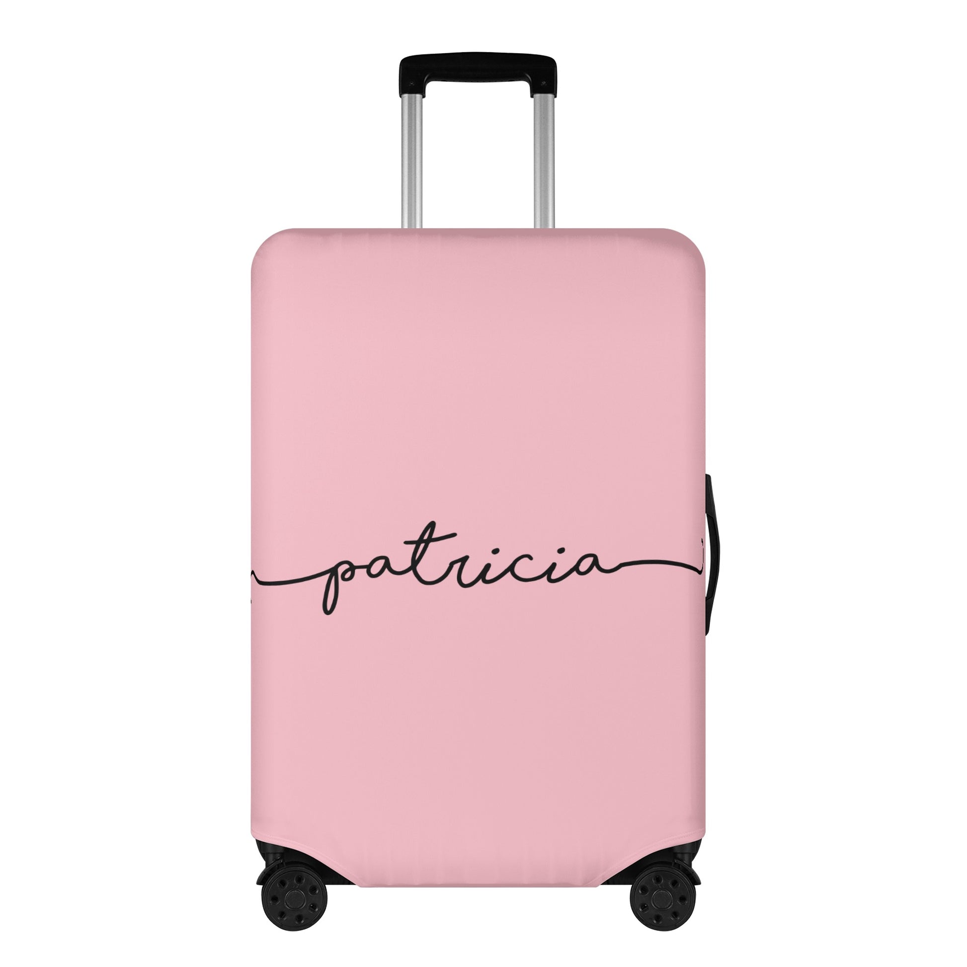 Custom Luggage Cover, Personalized Name Monogram Color Suitcase