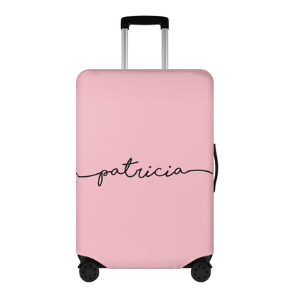 Custom Luggage Cover, Personalized Name Monogram Suitcase Protector Carry On Bag Wrap Large Small Travel Men Women Couples Starcove Fashion