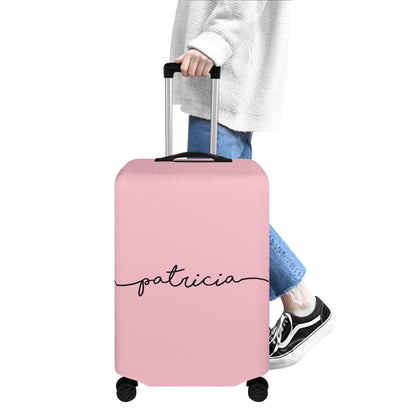 Custom Luggage Cover, Personalized Name Monogram Suitcase Protector Carry On Bag Wrap Large Small Travel Men Women Couples Starcove Fashion