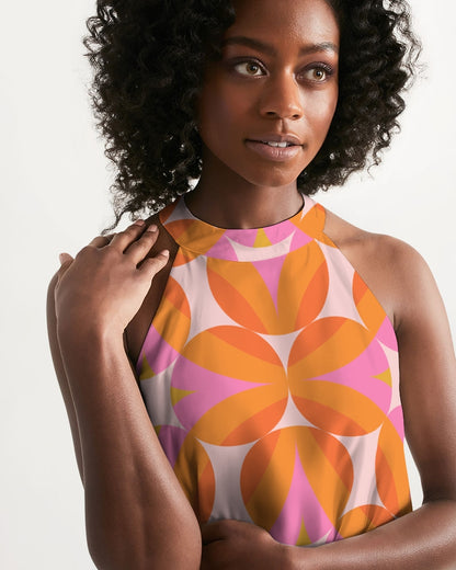 geometric cocktail dress One Shoulder Mini Dress with Geometric Cut Out Design 34404