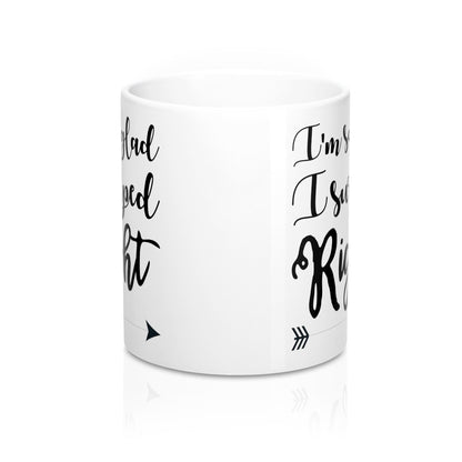 I'm so Glad I swiped Right Mug, Romantic Anniversary Gift Girlfriend Boyfriend Her Him Ceramic Coffee Mug 11oz Starcove Fashion