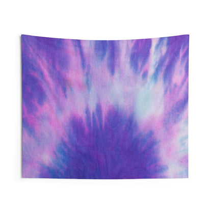Purple Tie Dye Tapestry, Landscape Indoor Wall Art Hanging Tapestries Large Small Decor Home Dorm Room Gift Starcove Fashion