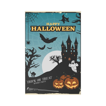 Halloween Party Postcard Set (7 pcs), Spooky Art Paper Stationary Fall Pumpkins Card Starcove Fashion