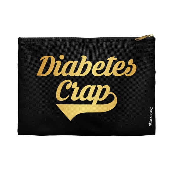 Diabetes Crap Bag, Funny Humorous Diabetic Supply Case, Type 1 2 One T