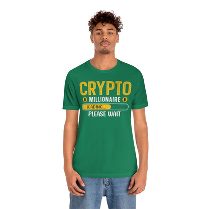 Bitcoin Millionaire TShirt, Funny Cryptocurrency HODL Crypto Men Women Adult Aesthetic Graphic Crewneck Tee Top Starcove Fashion