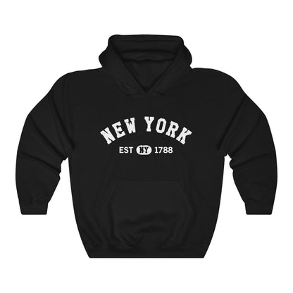 NY New York State, I Love Ny Retro Vintage Distressed Souvenir USA Gifts Pullover Hoodie Men Women Hooded Sweatshirt Starcove Fashion