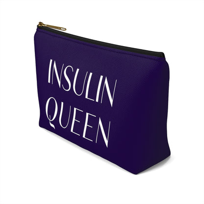 Insulin Queen Diabetes Bag, Fun Diabetic Supply Case, Insulin Pump Travel Bag, Gift Accessory Zipper Pouch Bag w T-bottom Starcove Fashion