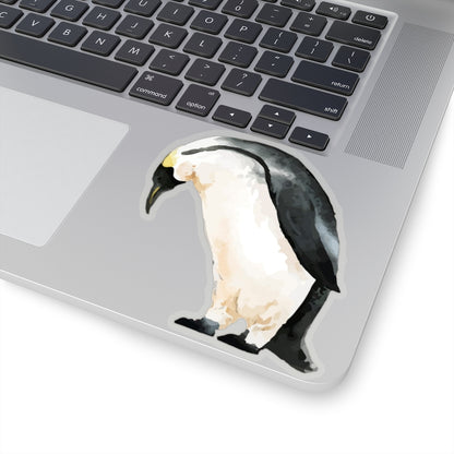 Penguin Sticker, Animal Bird Laptop Decal Vinyl Cute Waterbottle Tumbler Car Waterproof Bumper Aesthetic Die Cut Wall Mural Starcove Fashion
