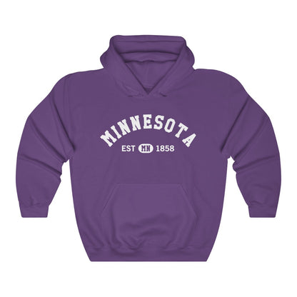 Minnesota MN State Hoodie, I Love Minnesota Retro Vintage Home Pride Souvenir USA Gifts Hiking Pullover Men Women Hooded Sweatshirt Starcove Fashion