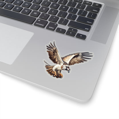 Osprey Sticker, Hawk Talons Raptor Bird Art Laptop Decal Vinyl Waterbottle Tumbler Car Waterproof Bumper Aesthetic Die Cut Wall Clear