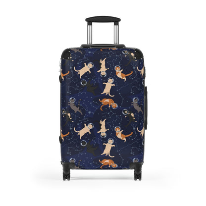 Cats in Space Cabin Suitcase Luggage, Constellation Cute Carry On Travel Small Large Rolling Spinner Wheels Designer Hard Shell Case Starcove Fashion