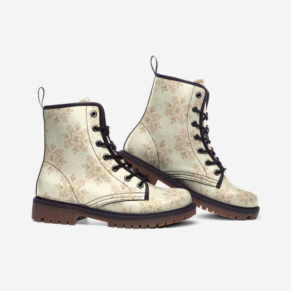 Cream hiker boots clearance