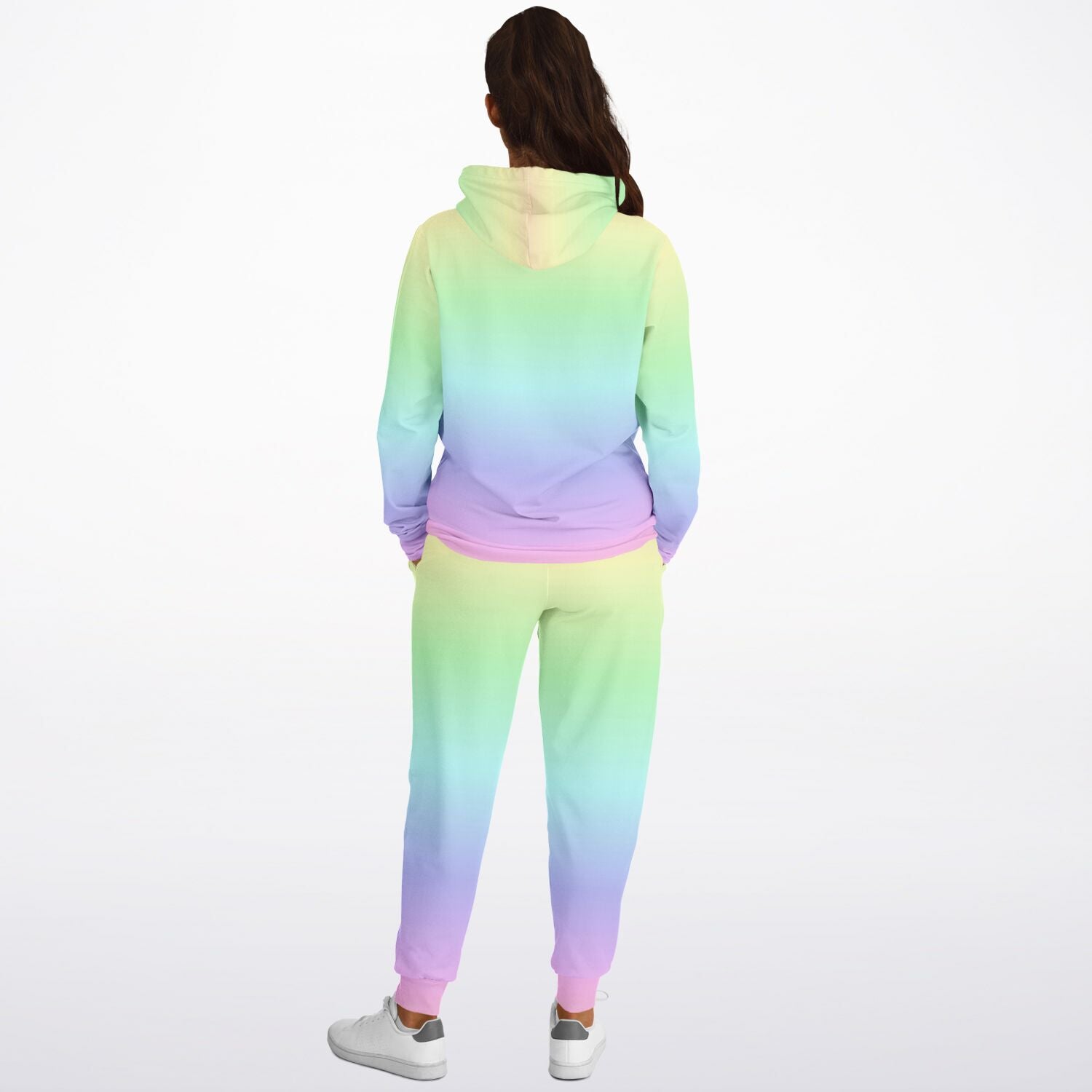 Starcove Pastel Rainbow Tie Dye Hoodie Jogger Sweat Set