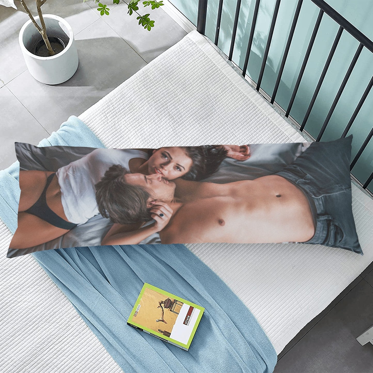Custom Body Pillow Case, Personalized Long Large Face Pillowcase Photo Picture Image Print Name Throw Decorative Cover Starcove Fashion
