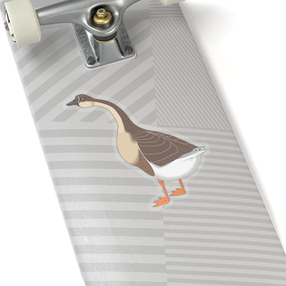 Goose Sticker, Animal Bird Laptop Decal Vinyl Cute Waterbottle Tumbler Car Waterproof Bumper Aesthetic Die Cut Wall Mural Starcove Fashion