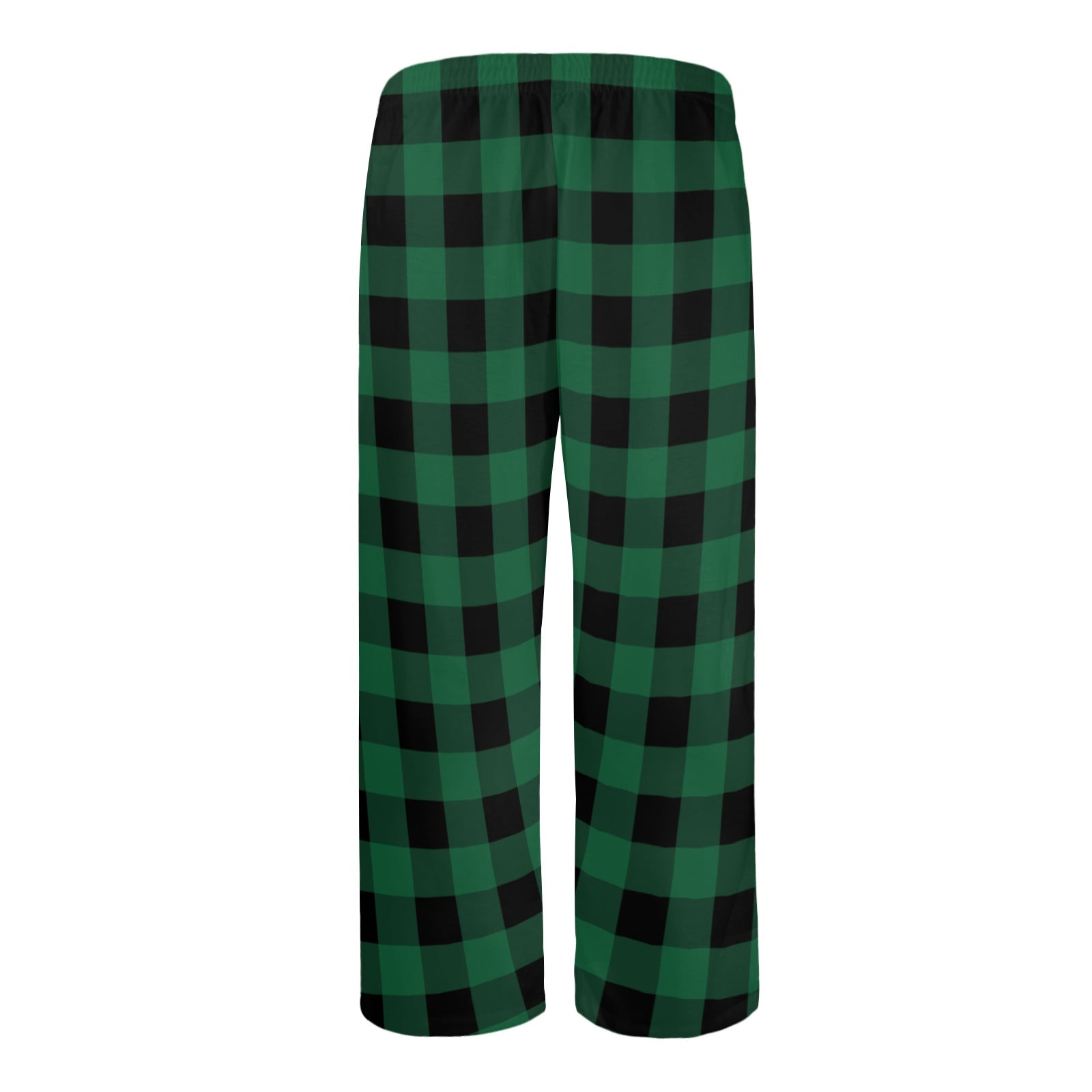 Green Buffalo Plaid Men Pajamas Pants, Black Tartan Check Christmas Xm –  Starcove Fashion