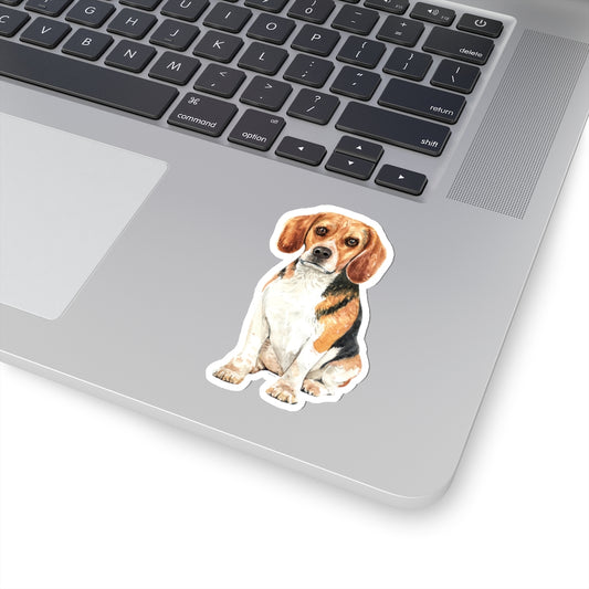 Beagle Dog Sticker, Laptop Decal Vinyl Cute Waterbottle Tumbler Car Waterproof Bumper Aesthetic Die Cut Wall Mural Starcove Fashion