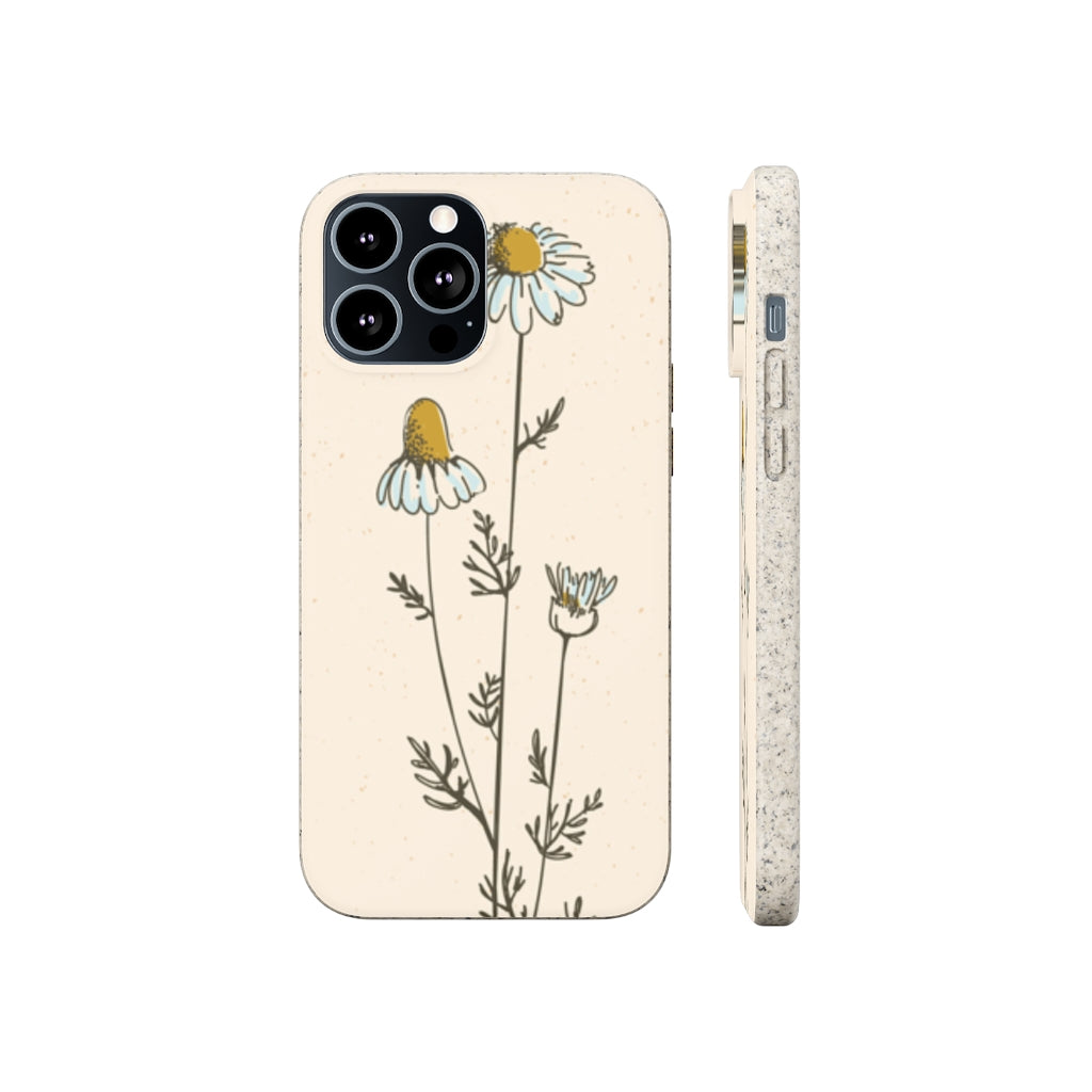 Botanical Flower iPhone 13 12 Pro Case, 11 Pro Vegan Biodegradable Plant Samsung Galaxy S20 Ultra Eco Friendly Compostable Cell Phone Starcove Fashion