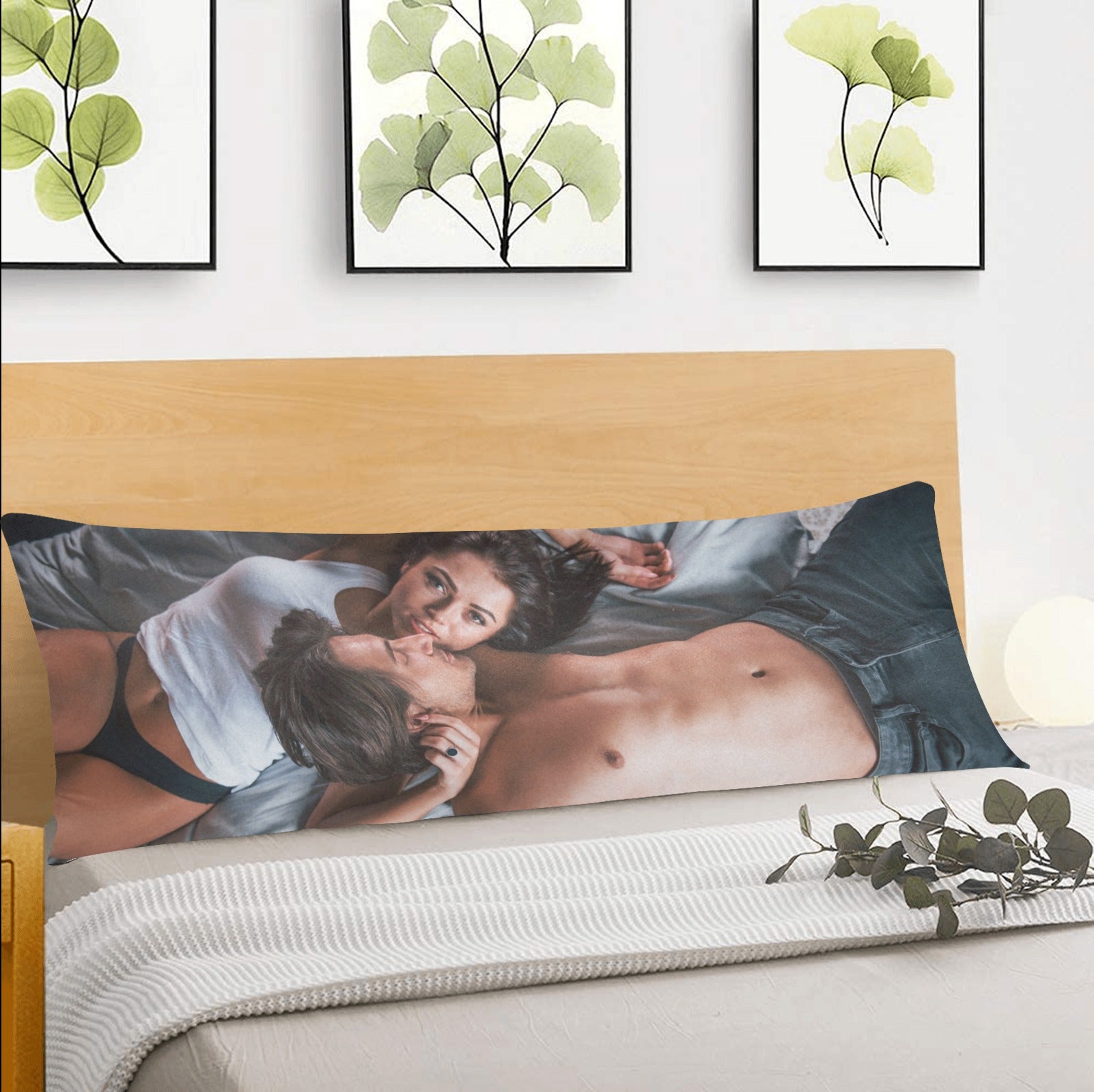 Custom Body Pillow Case, Personalized With Photo Picture Long