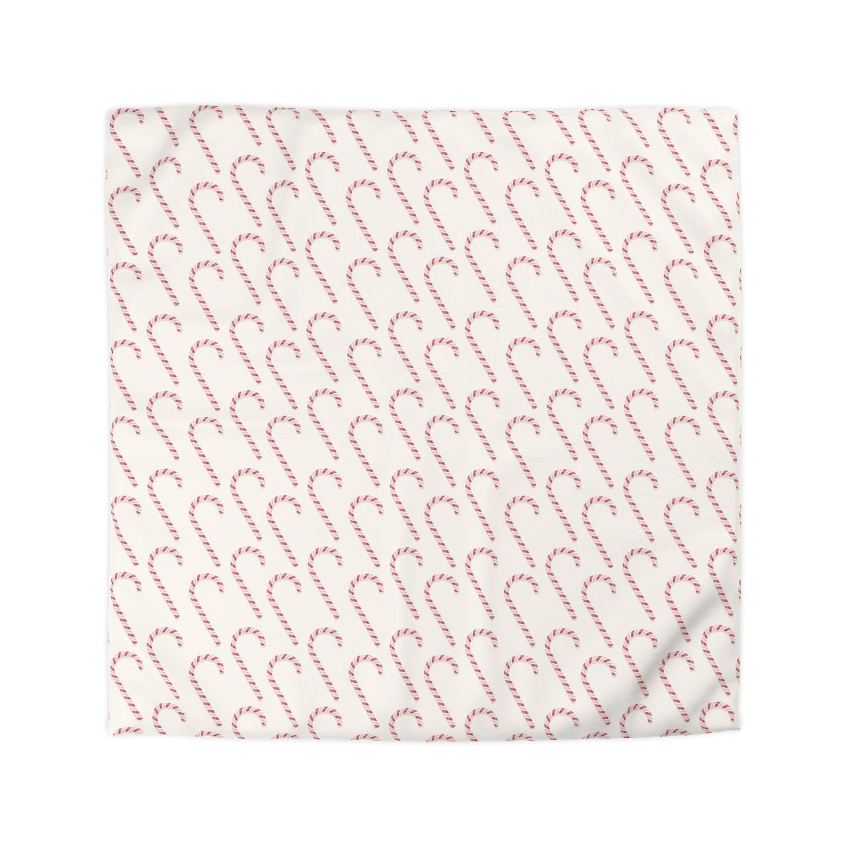 Candy Cane Duvet Cover, Holiday Christmas Xmas Bedding Queen King Full Twin XL Microfiber Designer Bed Quilt Bedroom Starcove Fashion