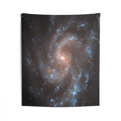 Night Sky Vertical Tapestry, Spiral Galaxy Universe Indoor Wall Outer Space Constellation Stars Decor Starcove Fashion
