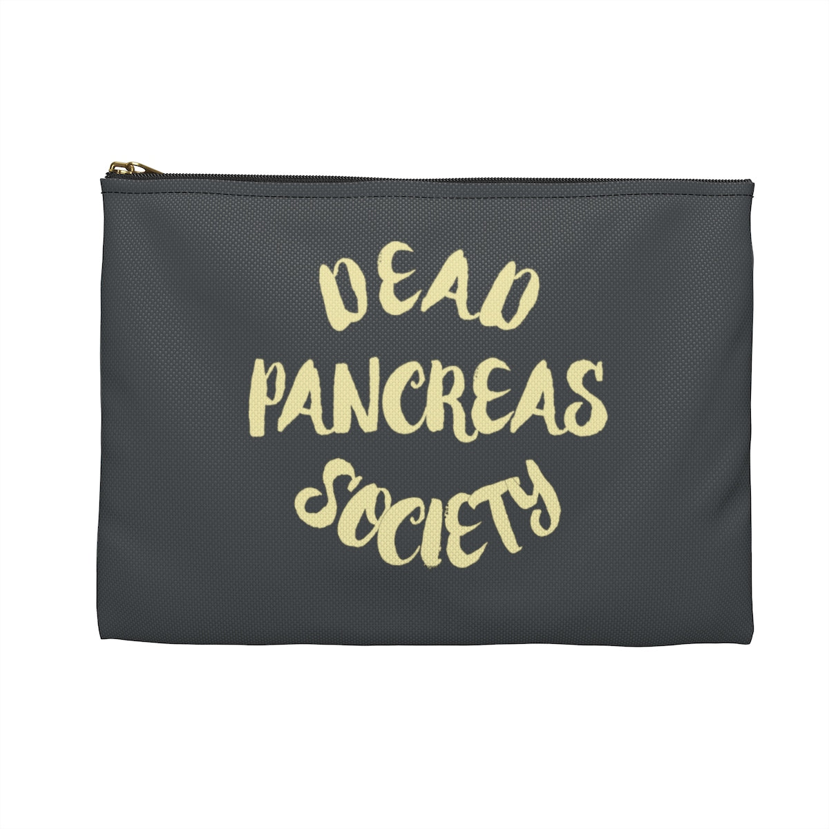 Dead Pancreas Society Bag, Diabetes Supply Bag, Fun Diabetic Supply Case, Cute Carrying Case Gift, Type 1 Diabetes Accessory Zipper Pouch Bag Starcove Fashion
