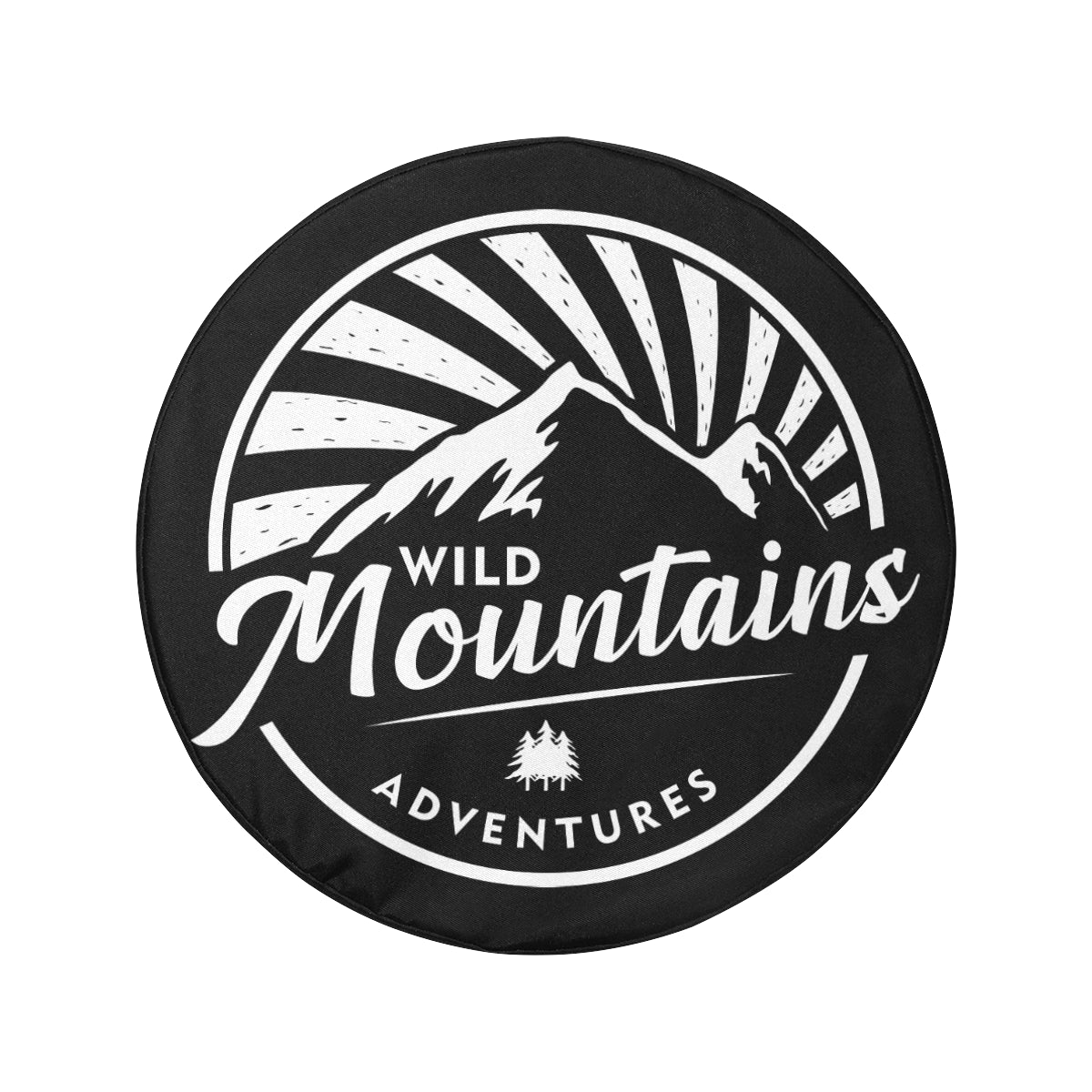 Mountains Spare Tire Wheel Cover, Sunburst Wild Adventure Travel Custo –  Starcove Fashion