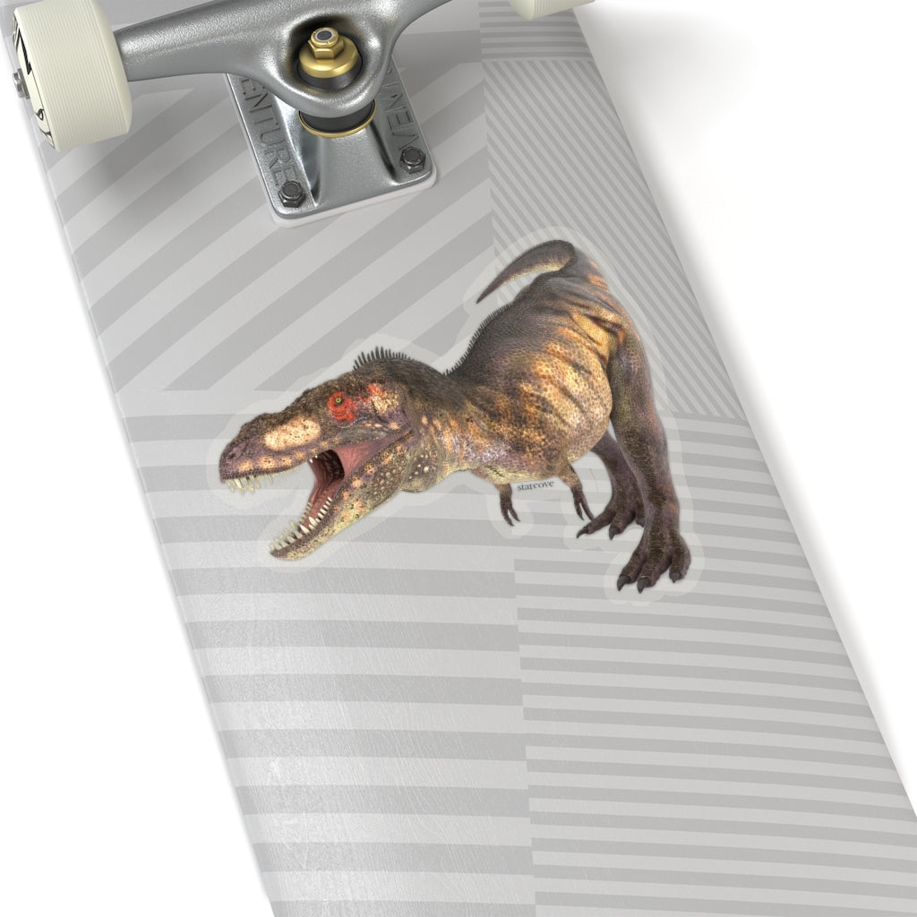 Tyrannosaurus Rex Sticker, T-Rex Dinosaur Laptop Decal Vinyl Cute Waterbottle Tumbler Car Waterproof Bumper Aesthetic Die Cut Wall Mural Starcove Fashion