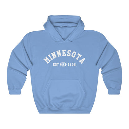 Minnesota MN State Hoodie, I Love Minnesota Retro Vintage Home Pride Souvenir USA Gifts Hiking Pullover Men Women Hooded Sweatshirt Starcove Fashion