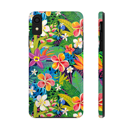 Tropical Flowers iPhone 14 13 Pro Max Tough Case Mate, Cute Aesthetic Iphone 12 11 Mini SE  X XR XS 8 Plus 7 6 Phone Cover Gift Starcove Fashion