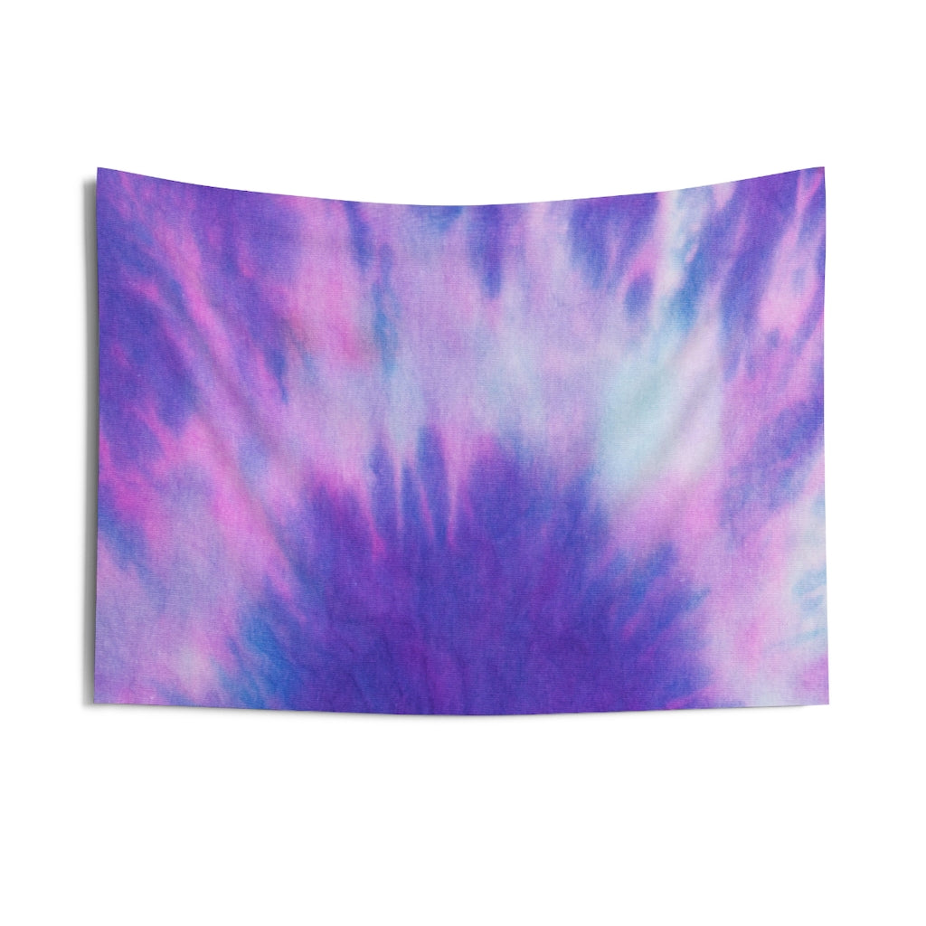 Purple Tie Dye Tapestry, Landscape Indoor Wall Art Hanging Tapestries Large Small Decor Home Dorm Room Gift Starcove Fashion