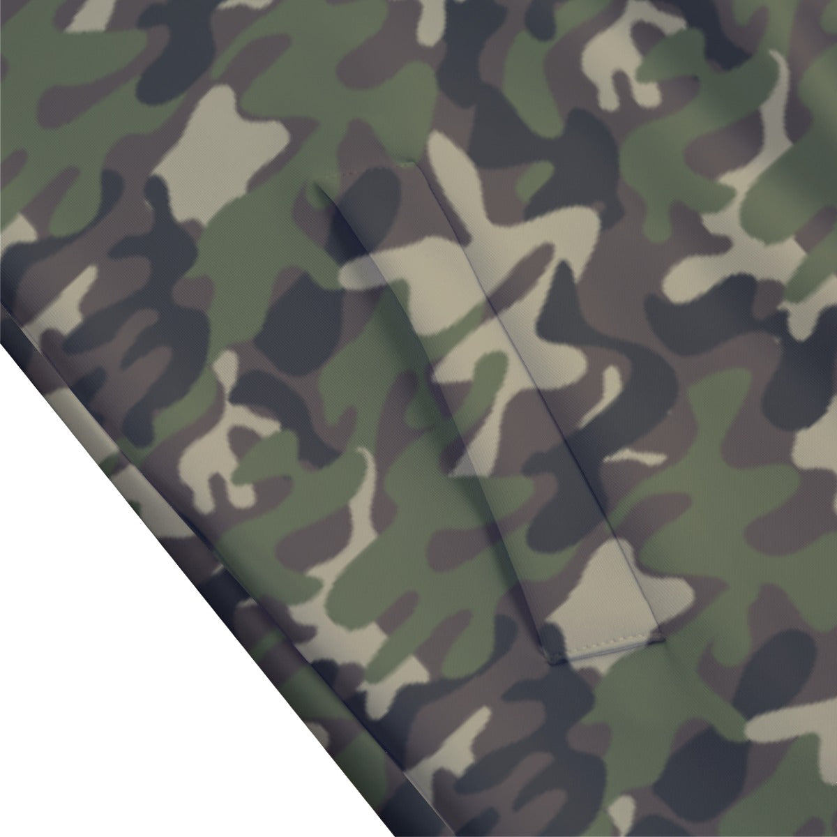 Camo Men Vest Stand-up Collar, Green Camouflage Army Guys Menswear Sweater Golf Casual Travel Light Lightweight Designer Zipper Starcove Fashion