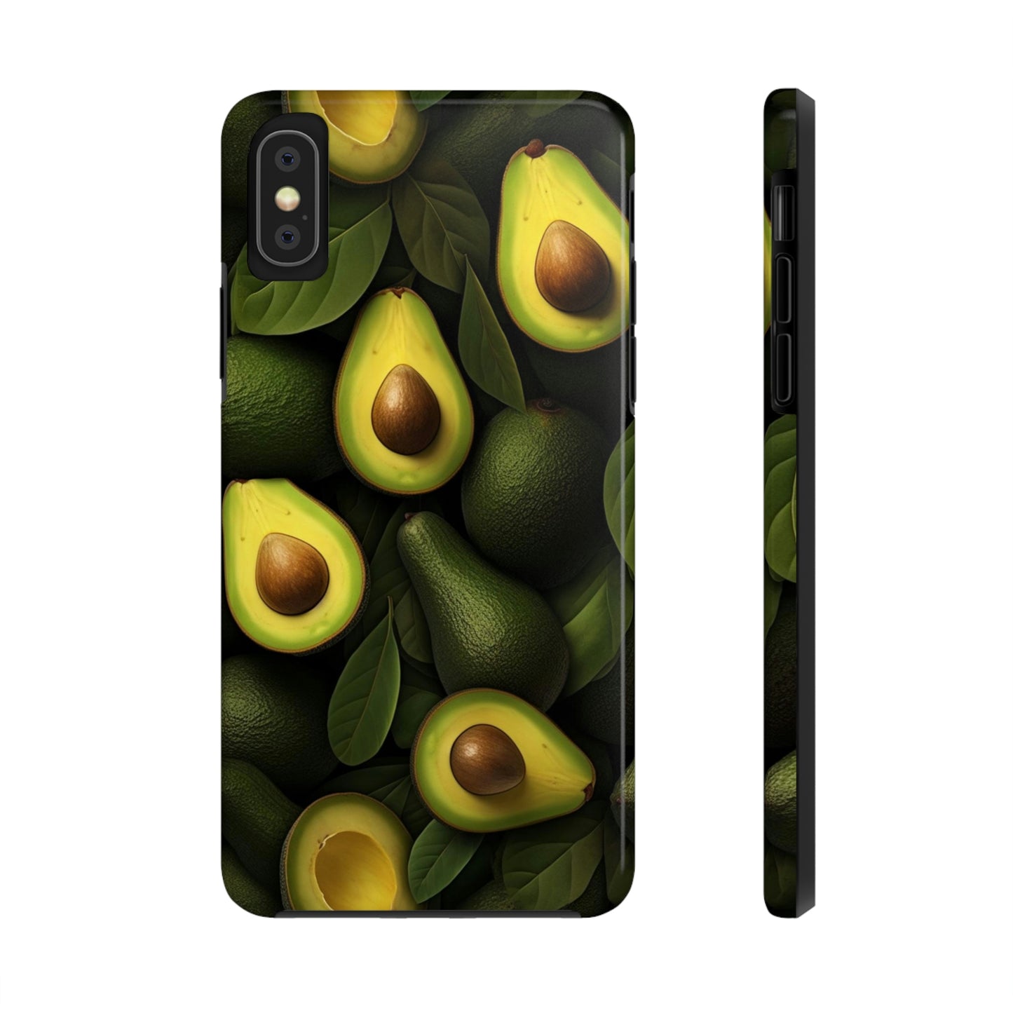 Avocado iPhone 14 13 Pro Max Tough Case Mate, Green Cute Aesthetic Iphone 12 11 Mini SE  X XR XS 8 Plus 7 6 Phone Cover Gift