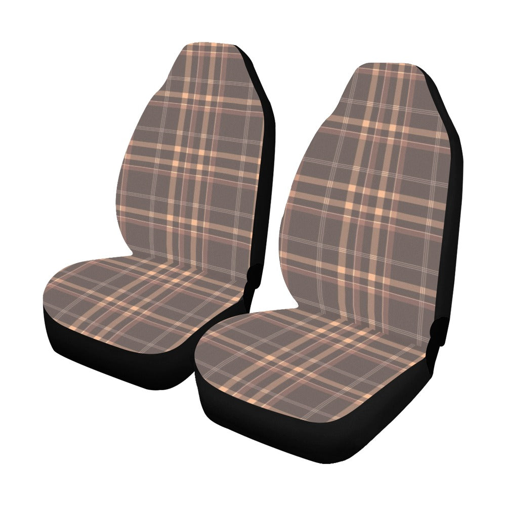 Plaid seat covers for cars sales