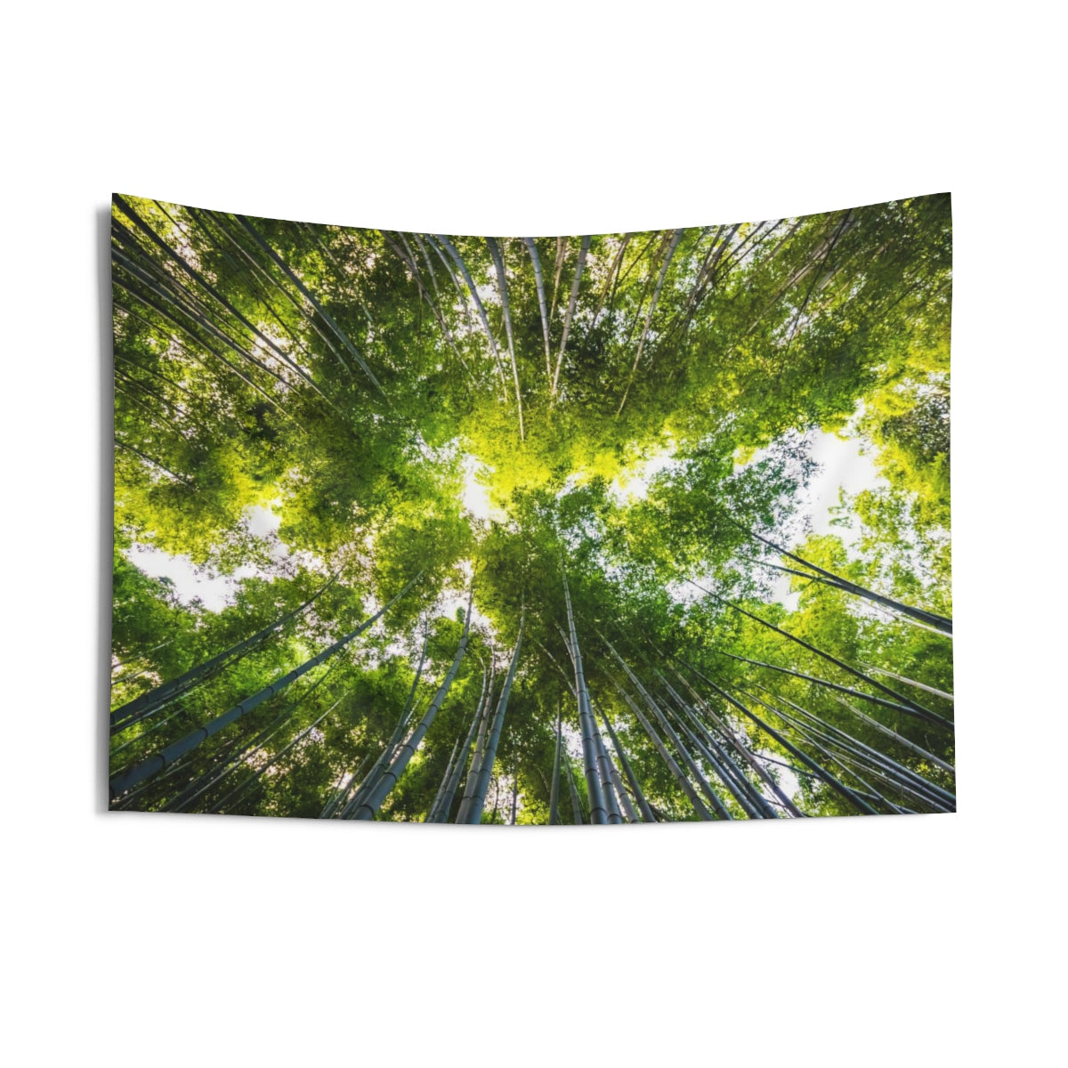 Bamboo Forest Trees Tapestry, Green Nature Japan Zen Landscape Indoor Wall Art Hanging Tapestries Decor Starcove Fashion