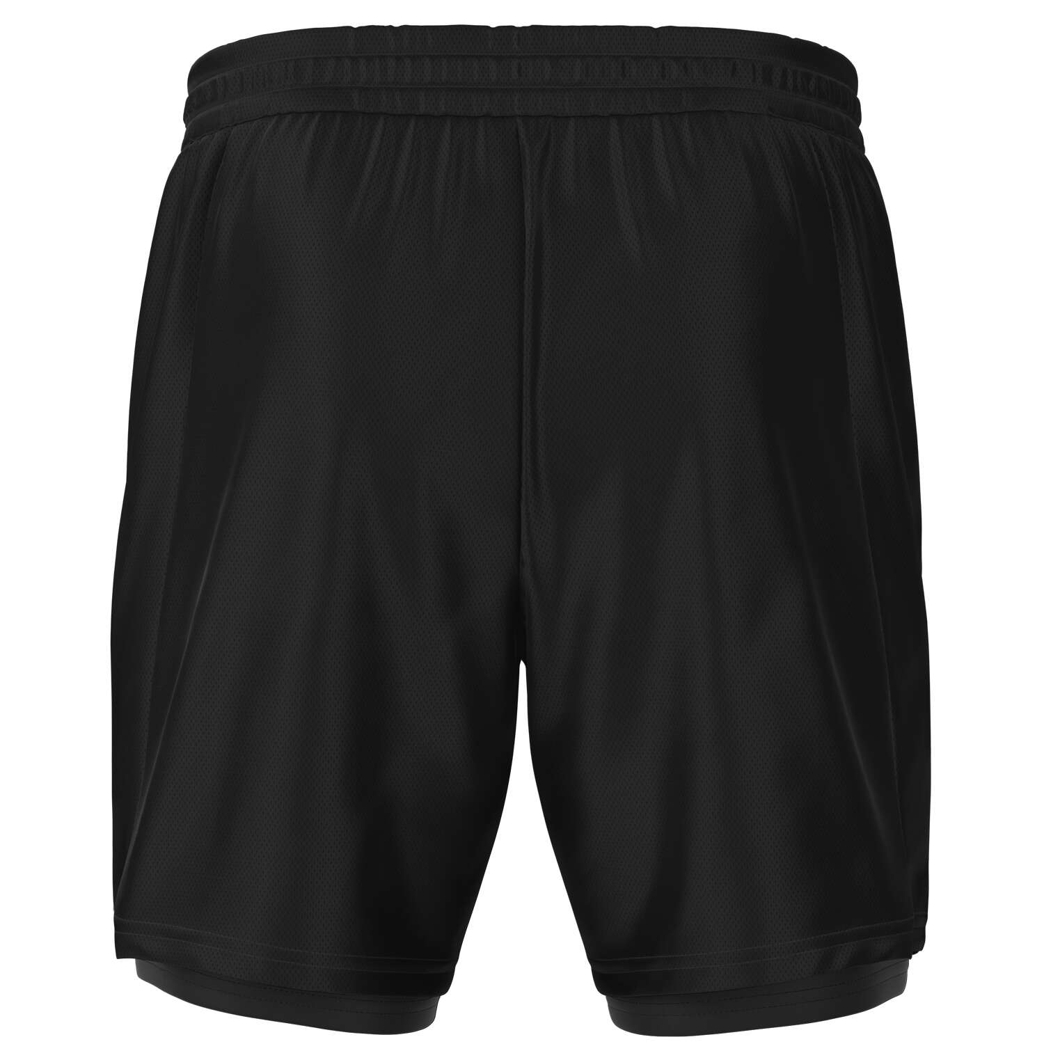 Black Tennis Men Lined Shorts 7 Inch, Compression Liner 2 in 1 Athletic Sports Rackets Sweat Wicking Mesh Phone Pockets Drawstring Starcove Fashion