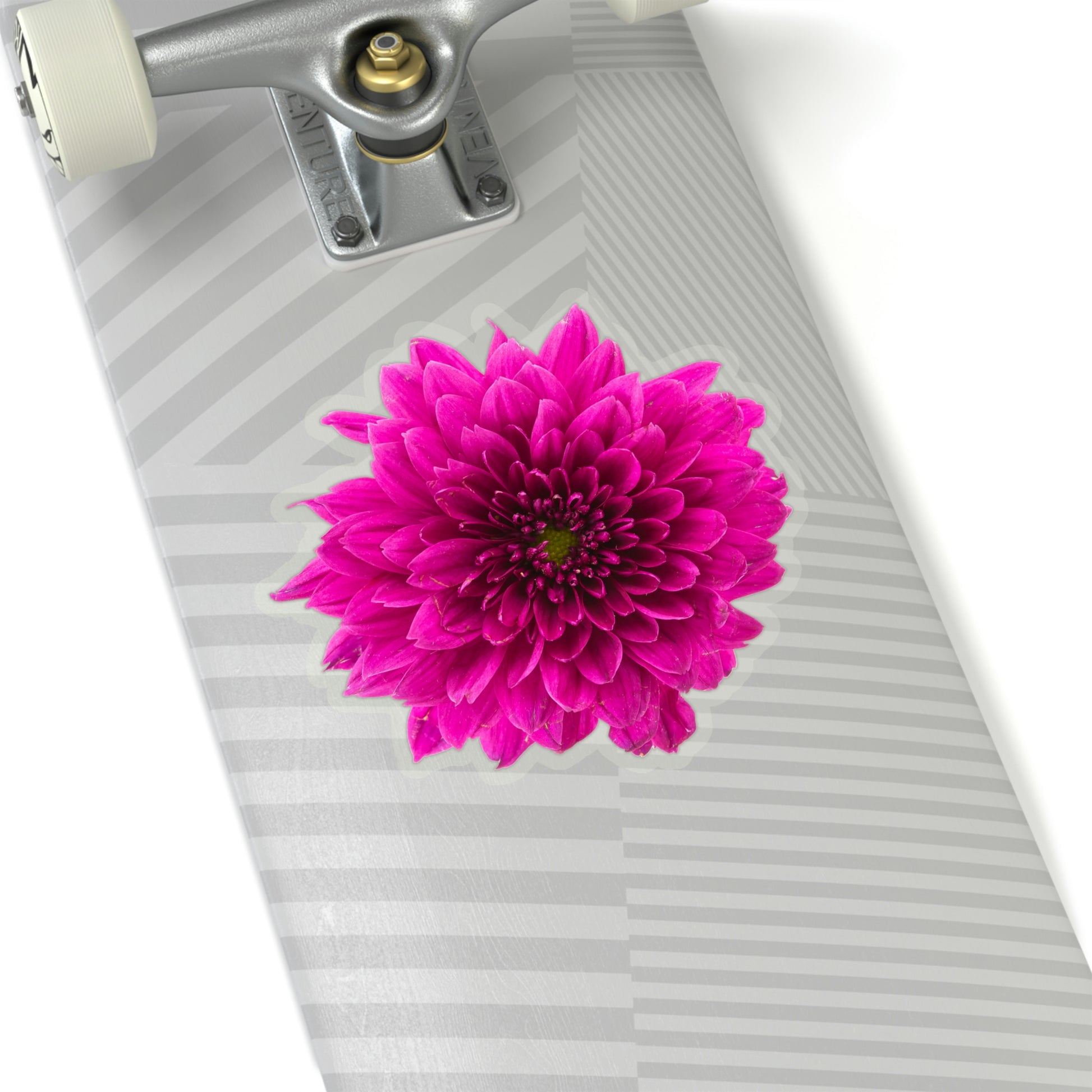 Pink Dahlia Sticker, Flower Floral Art Laptop Decal Vinyl Cute Waterbottle Tumbler Car Waterproof Bumper Aesthetic Die Cut Wall Mural Starcove Fashion