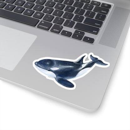 Orca Stickers, Killer Whale Ocean Animal Laptop Vinyl Cute Waterproof for Waterbottle Tumbler Car Bumper Aesthetic Label Decal Starcove Fashion