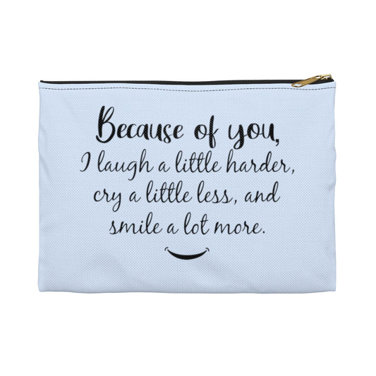 Best Friend Gifts, Cosmetic Bag Birthday Female Women Gift for Her Accessory Pouch Holder Makeup Travel Zipper Large Small Organizer Starcove Fashion